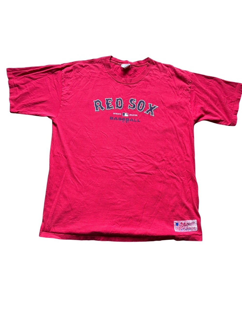 Majestic Red Red Sox Baseball Tee - Men’s Short Sleeve